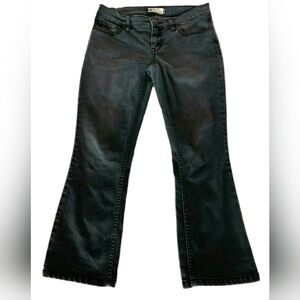 Free People We The Free Black Bootcut Jeans Size‎ 26 Mid Rise Slim Flare